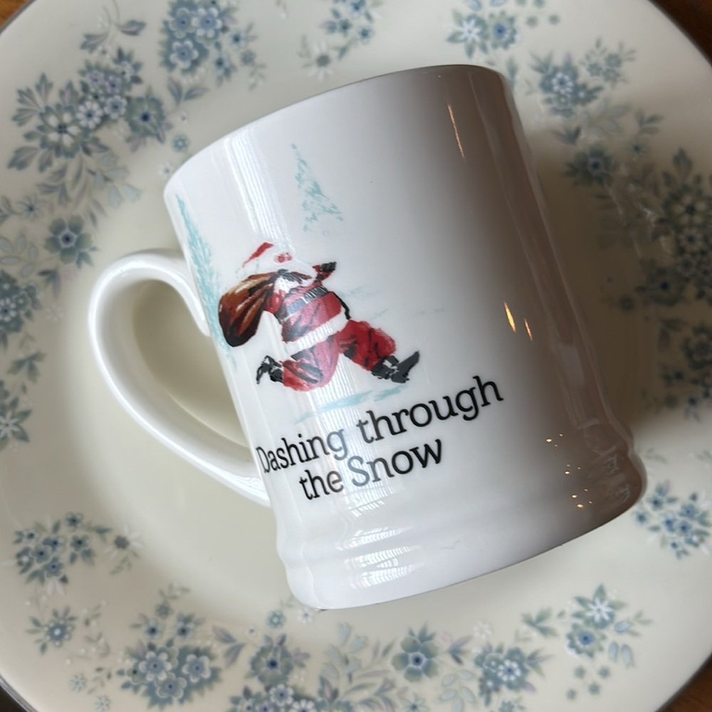 Threshold holiday Santa mug